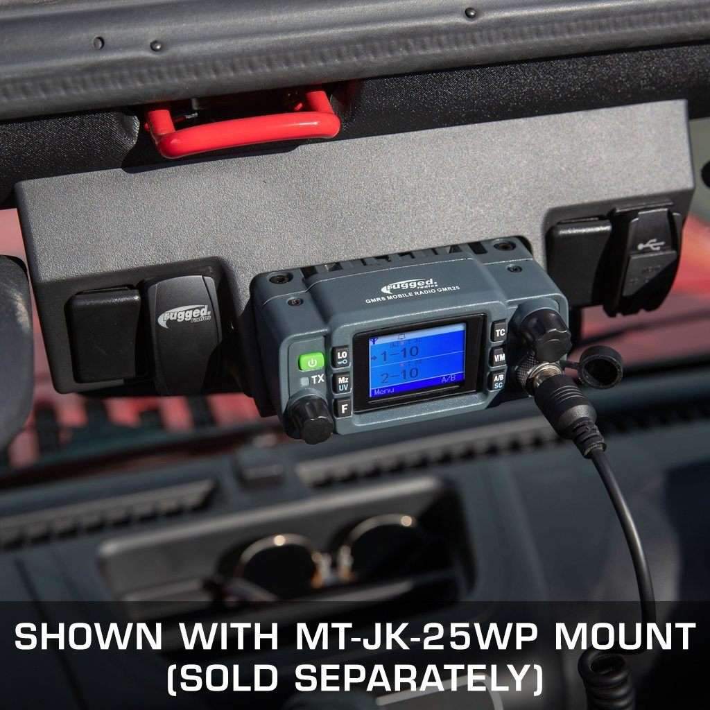 Rugged GMR25 Waterproof GMRS Mobile Radio - Image 3