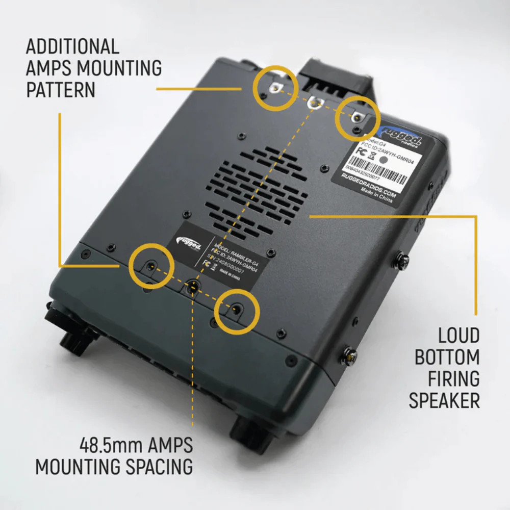 Rugged Rambler G4 GMRS Mobile Radio - Image 9