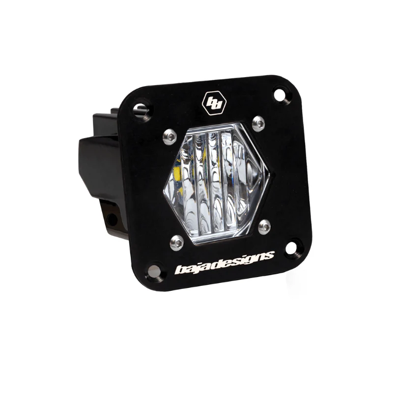 S1 Black Flush Mount Auxiliary Light Pod - Image 2