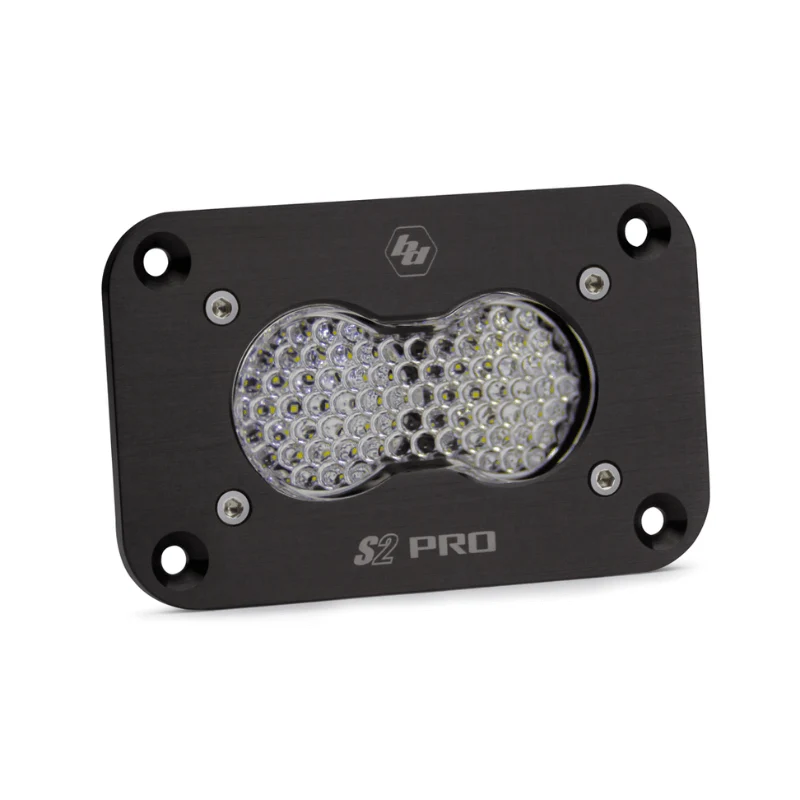 S2 Pro Black Flush Mount LED Auxiliary Light Pod - Image 4