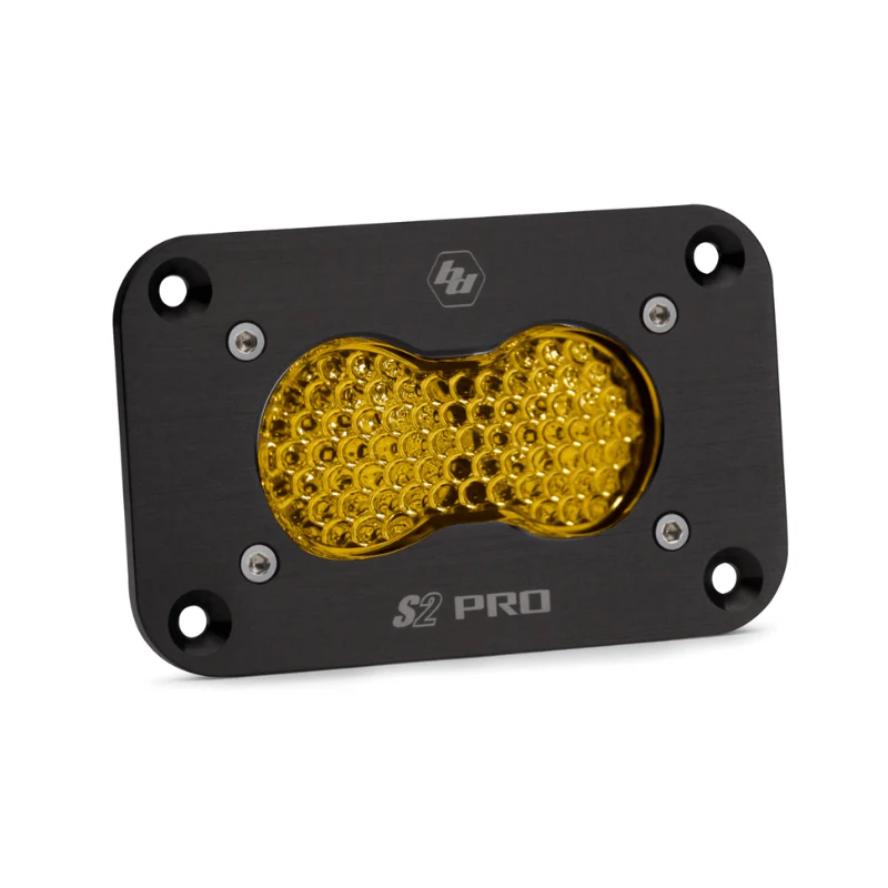 S2 Pro Black Flush Mount LED Auxiliary Light Pod - Image 8