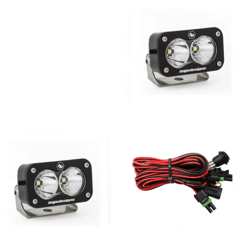 S2 Pro Black LED Auxiliary Light Pod - Image 12