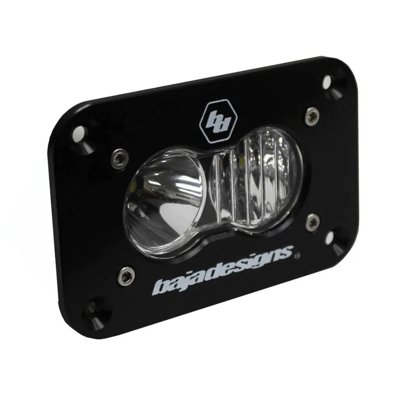 S2 Sport Black Flush Mount LED Auxiliary Light Pod - Image 2