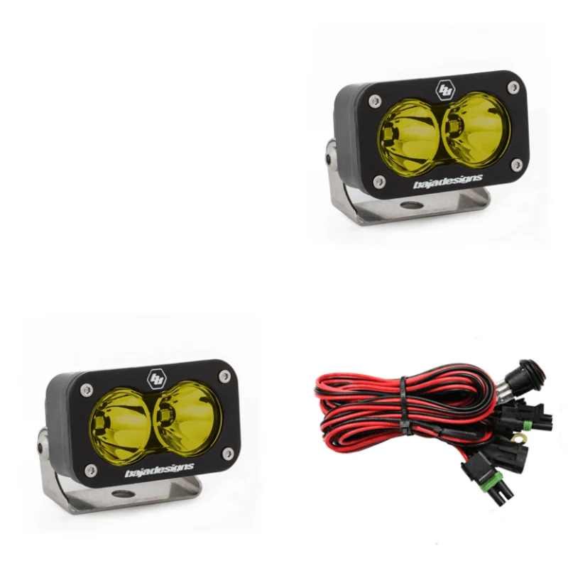 S2 Sport Black LED Auxiliary Light Pod - Image 16