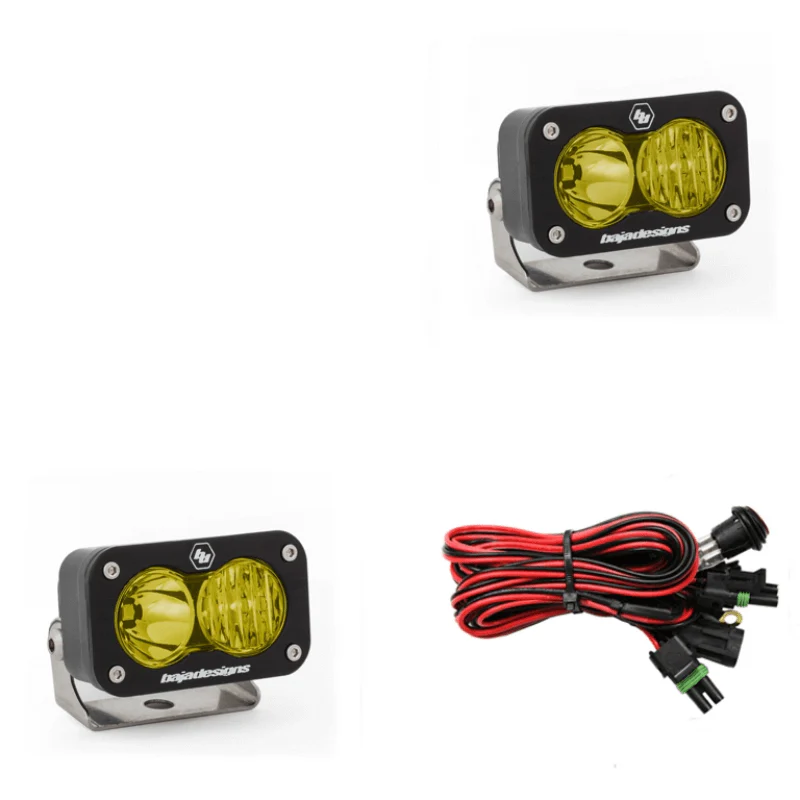 S2 Sport Black LED Auxiliary Light Pod - Image 17