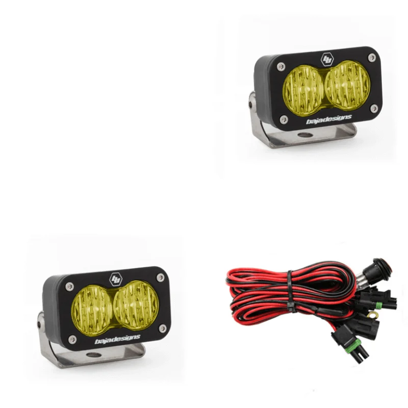 S2 Sport Black LED Auxiliary Light Pod - Image 18
