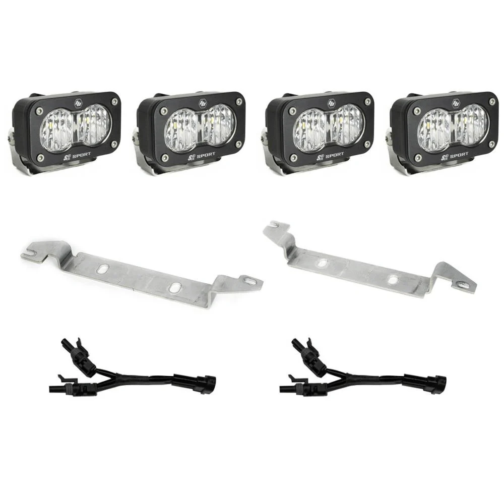 S2 Sport Dual Fog Pocket Light Kit 2024+ Toyota Tacoma