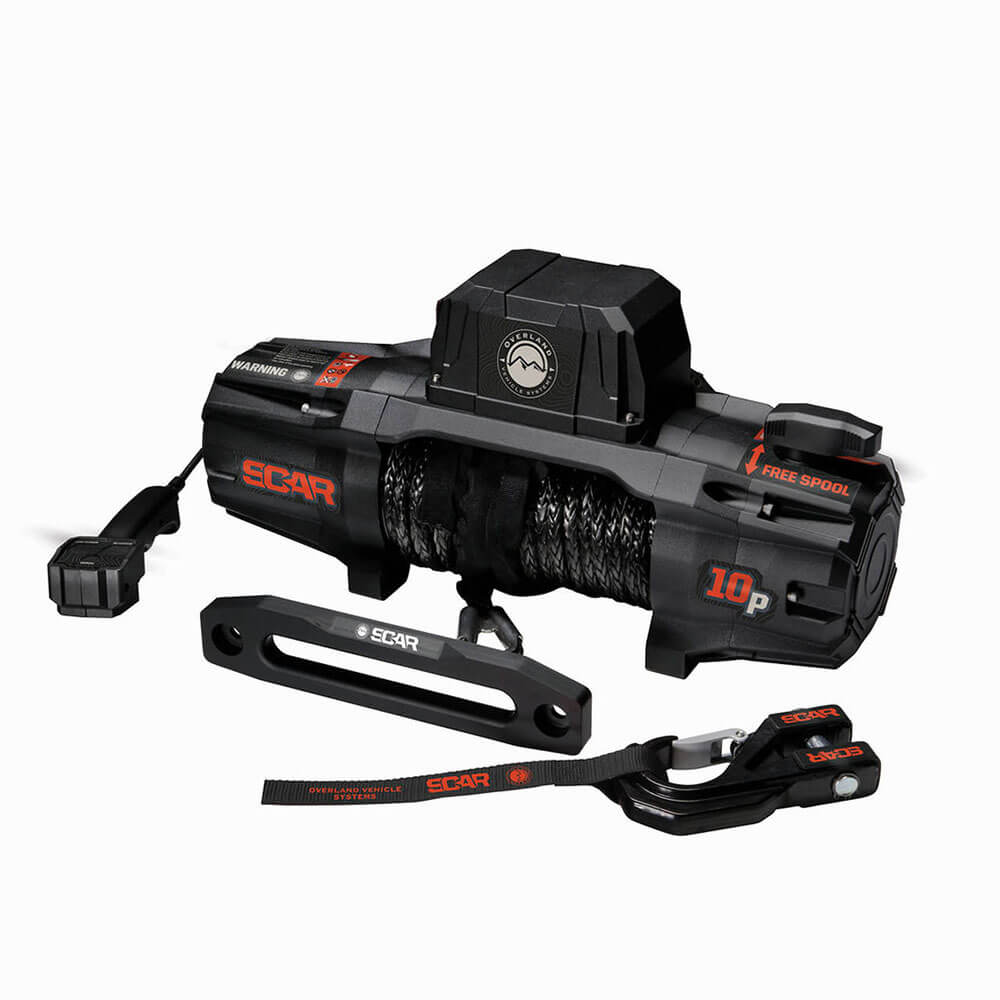 SCAR 10 Waterproof Winch with Wireless Remote - Image 4