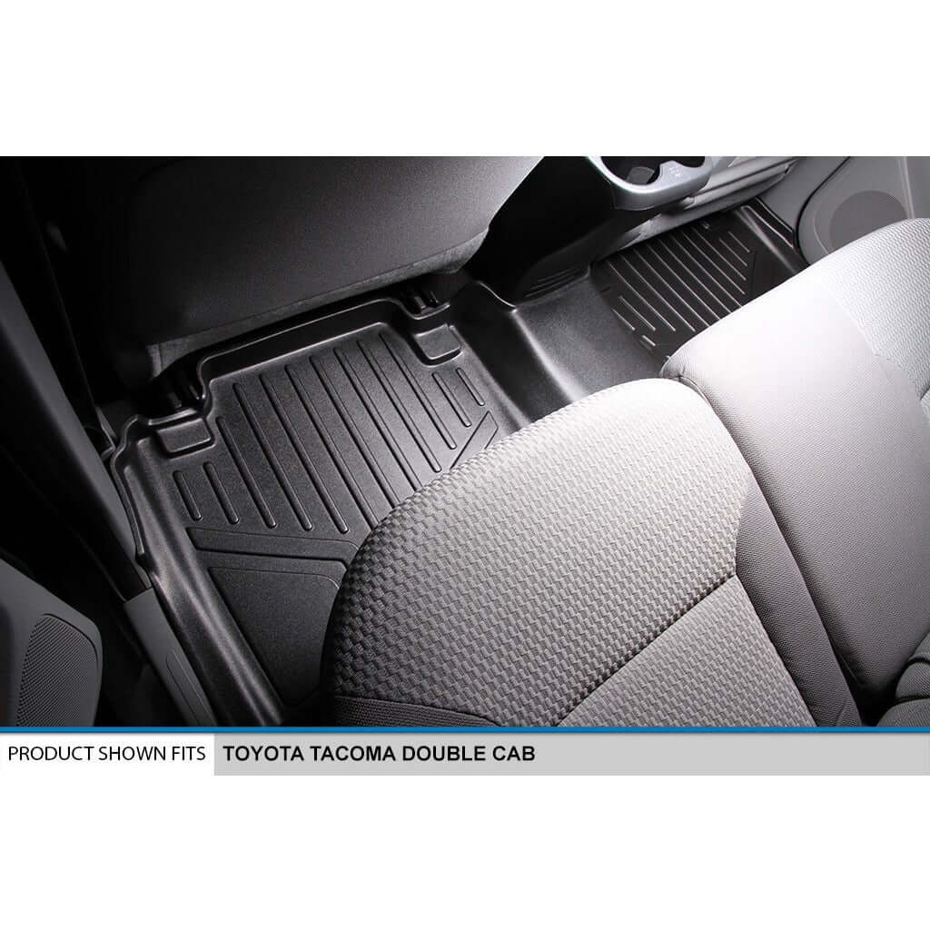 SmartCoverage™ Custom Fit Floor Liners fits 2012-2015 Toyota Tacoma Double Cab - Image 14