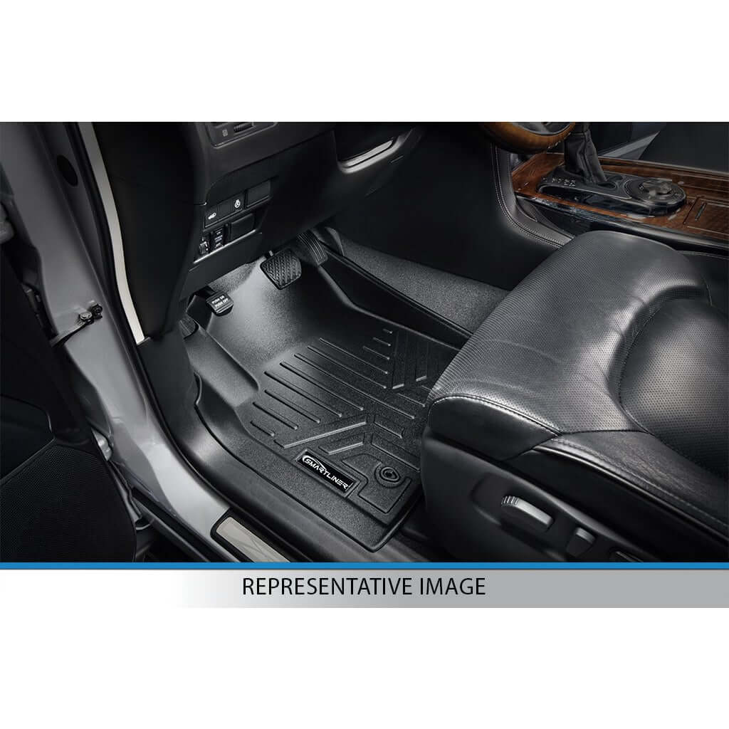 SMARTLINER Custom Fit Floor Liners fits 2016-2017 Toyota Tacoma Extended Cab - Image 4