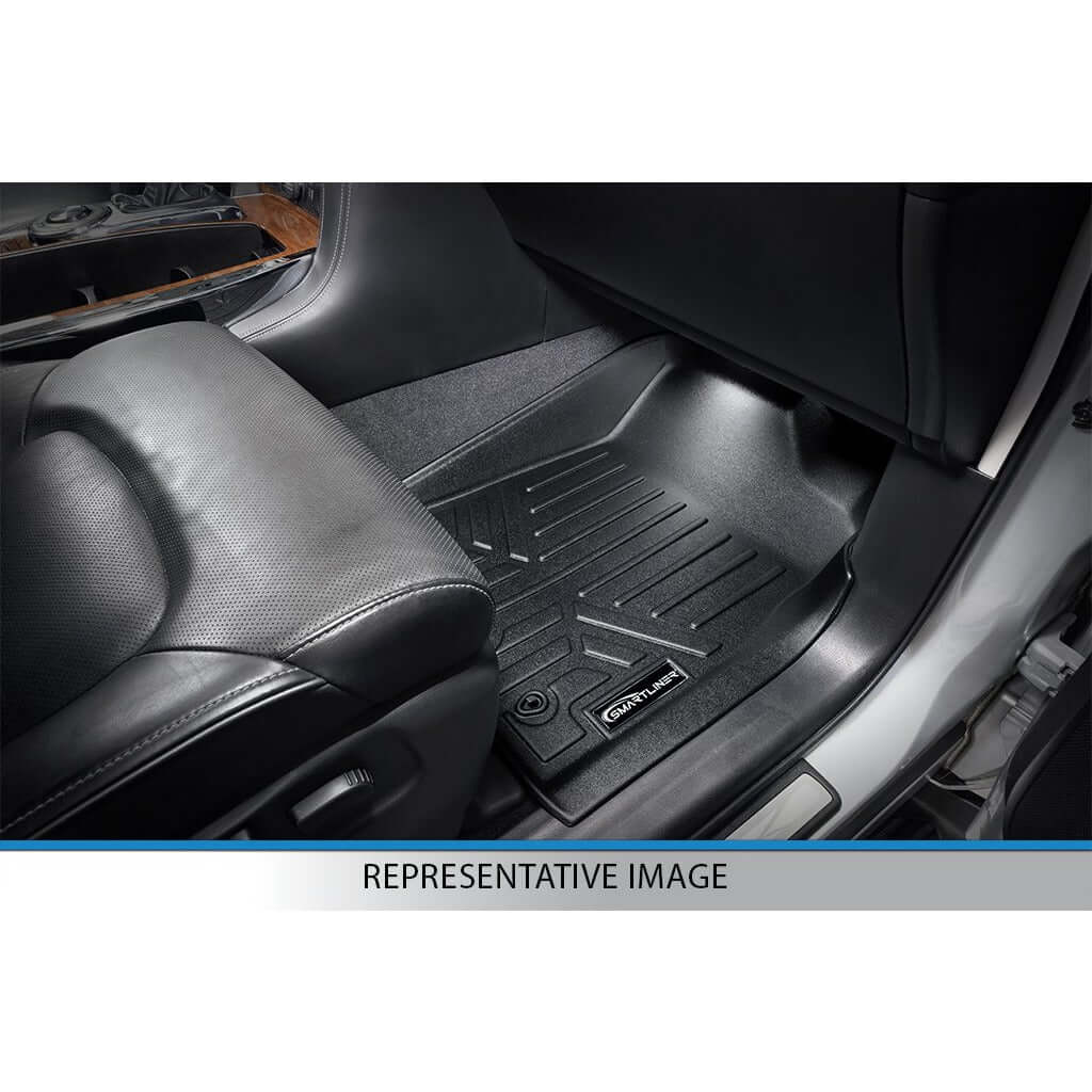 SMARTLINER Custom Fit Floor Liners fits 2016-2017 Toyota Tacoma Extended Cab - Image 5