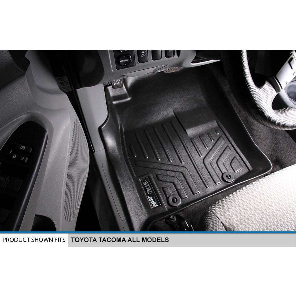 SMARTLINER Custom Fit Floor Liners Fits 2005-2011 Toyota Tacoma - Image 2