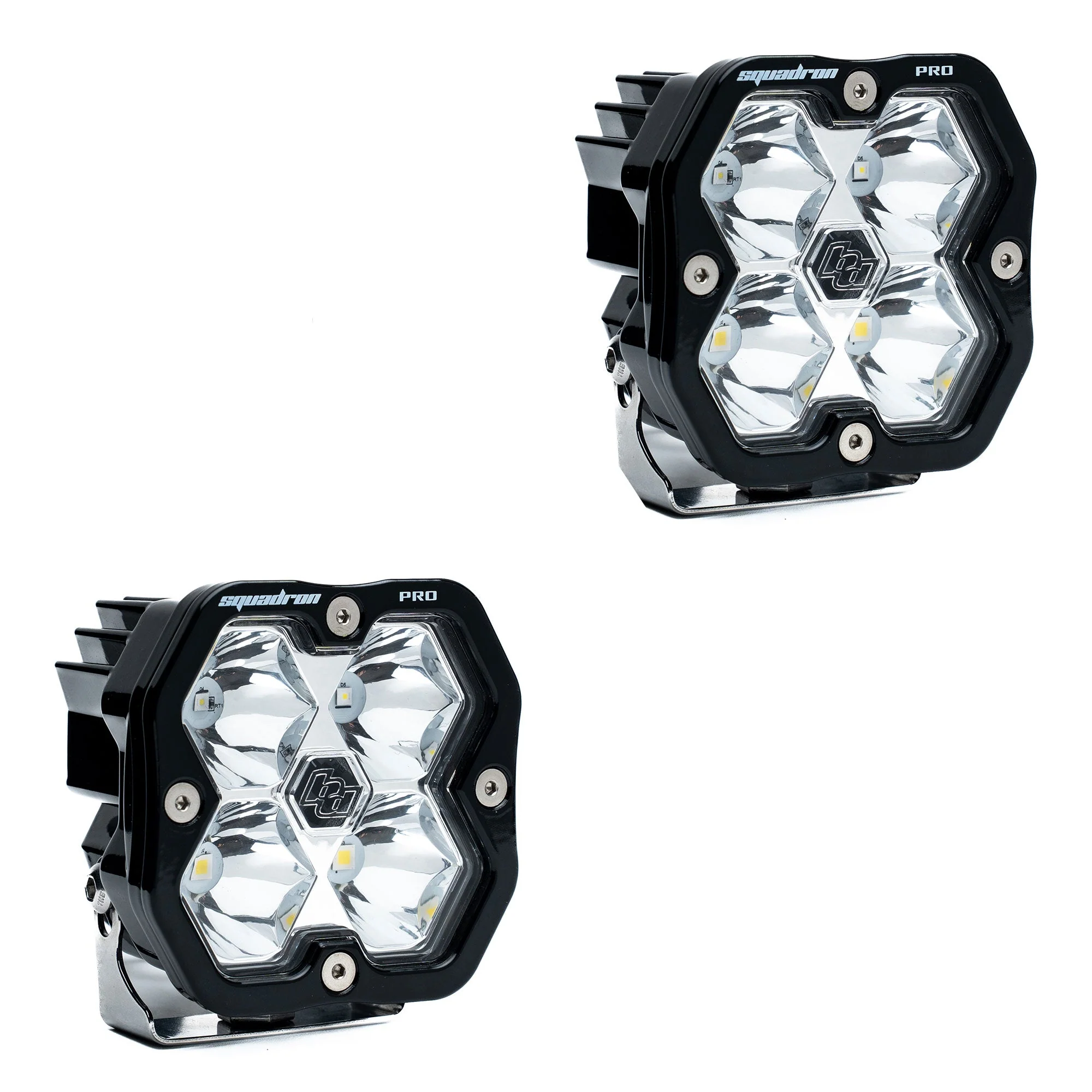 Squadron 2.0 Pro Black LED Auxiliary Light Pod (Pair)