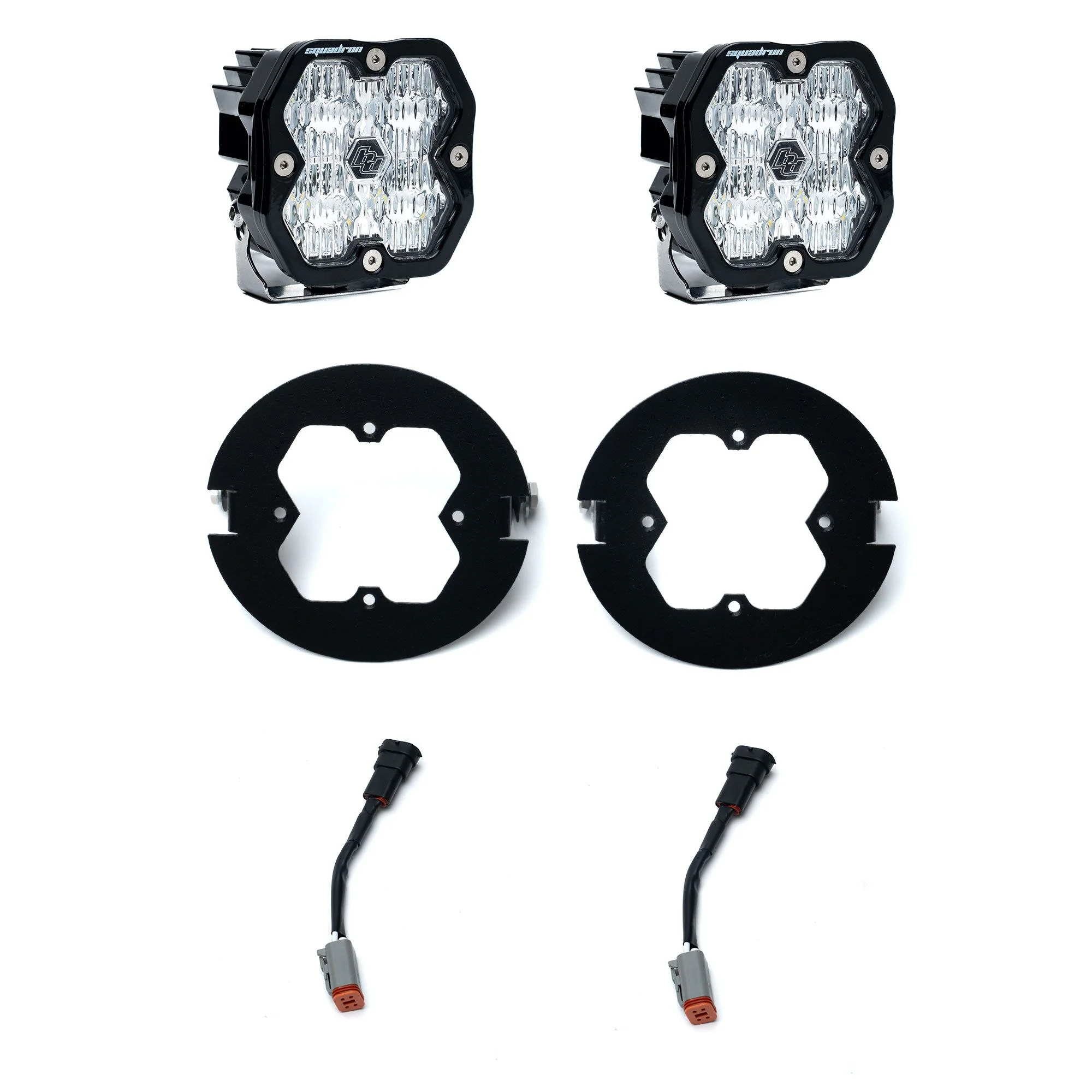 Squadron 2.0 Sport Fog Pocket Light Kit Fits 2005-2011 Toyota Tacoma - Image 2