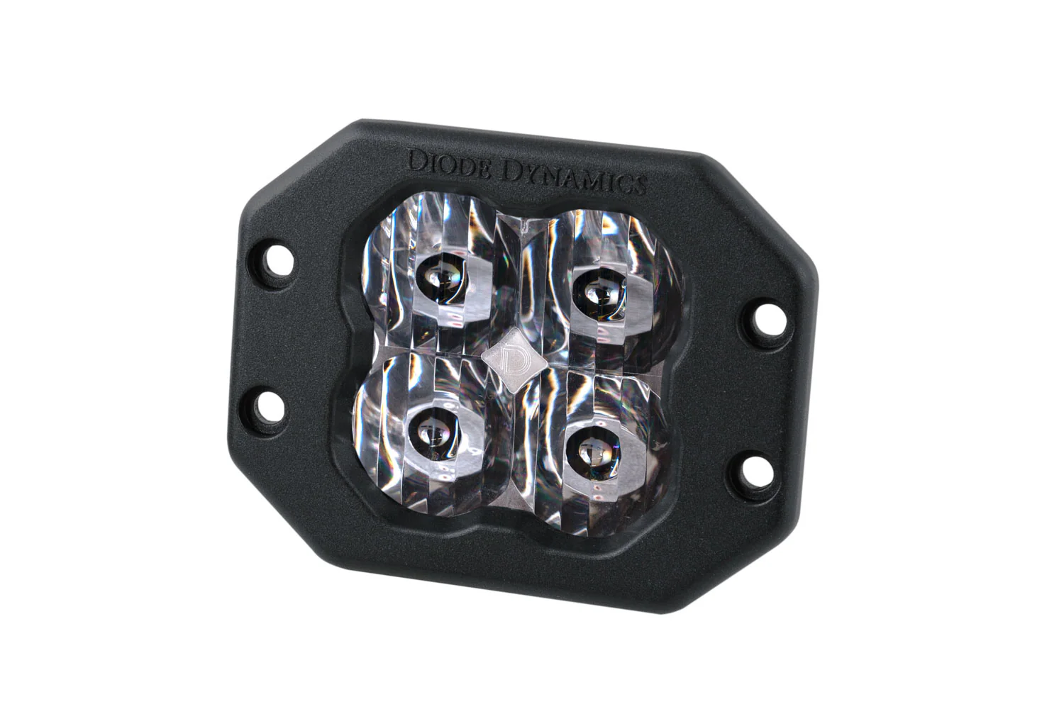 SS3 SAE/DOT White Pro Flush Mount LED Pods - Image 2