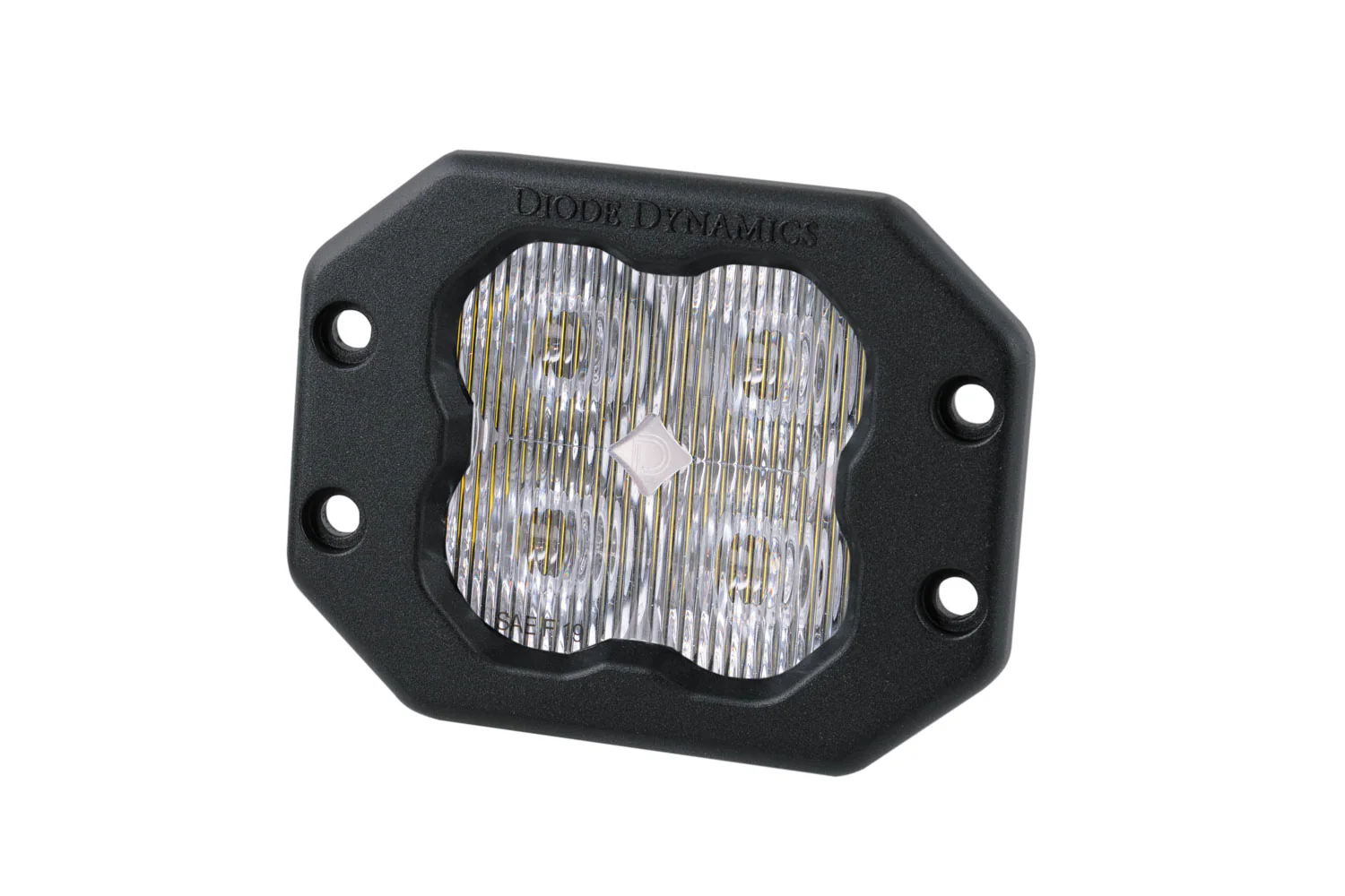 SS3 SAE/DOT White Pro Flush Mount LED Pods - Image 4