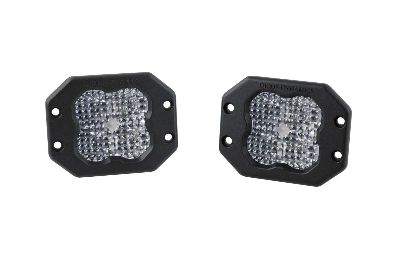 SS3 SAE/DOT White Pro Flush Mount LED Pods - Image 5