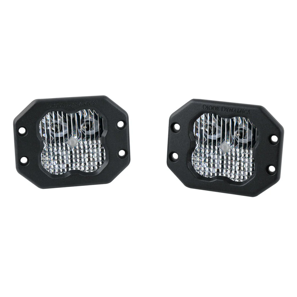SS3 SAE/DOT White Pro Flush Mount LED Pods - Image 9