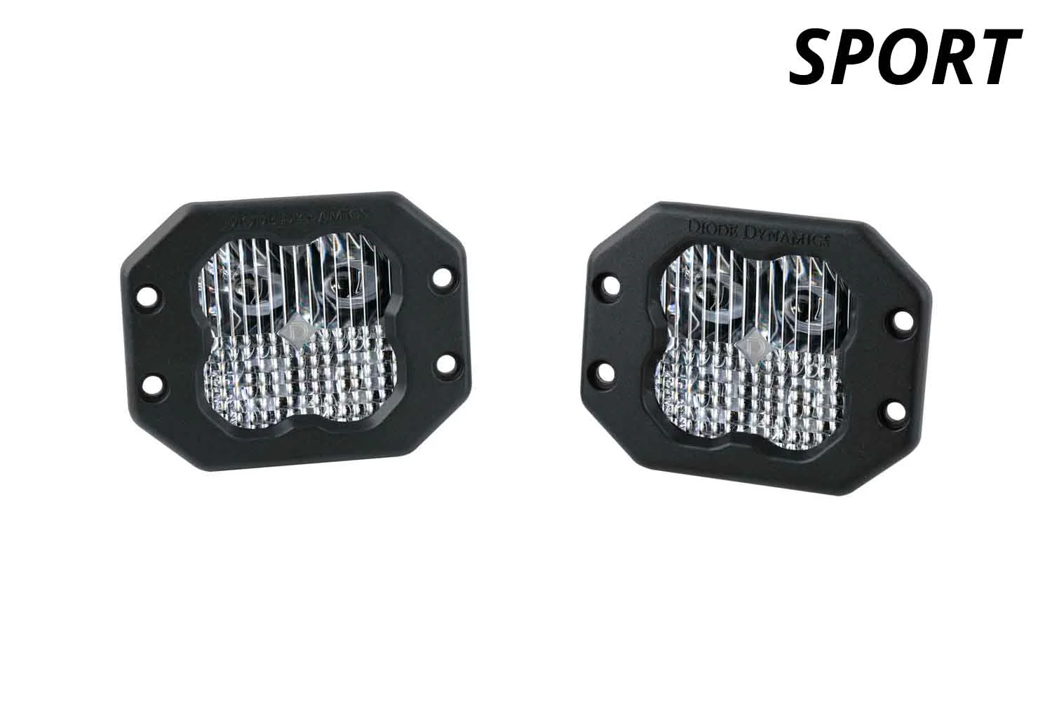 SS3 SAE/DOT White Sport Flush Mount LED Pods - Image 13