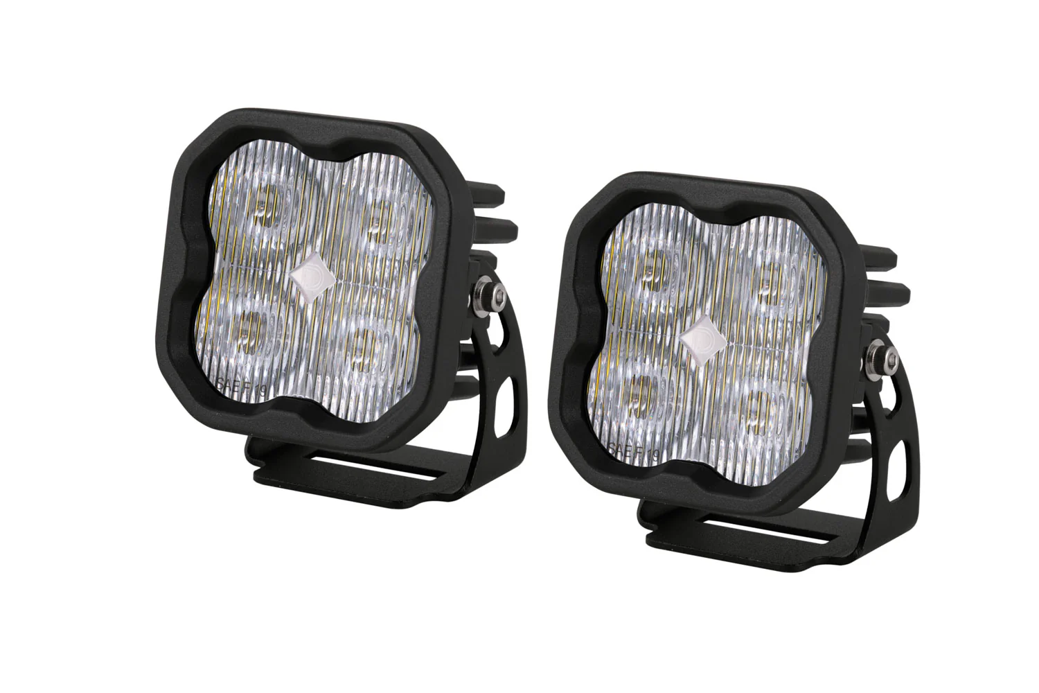 SS3 SAE/DOT White Sport LED Pods - Image 3