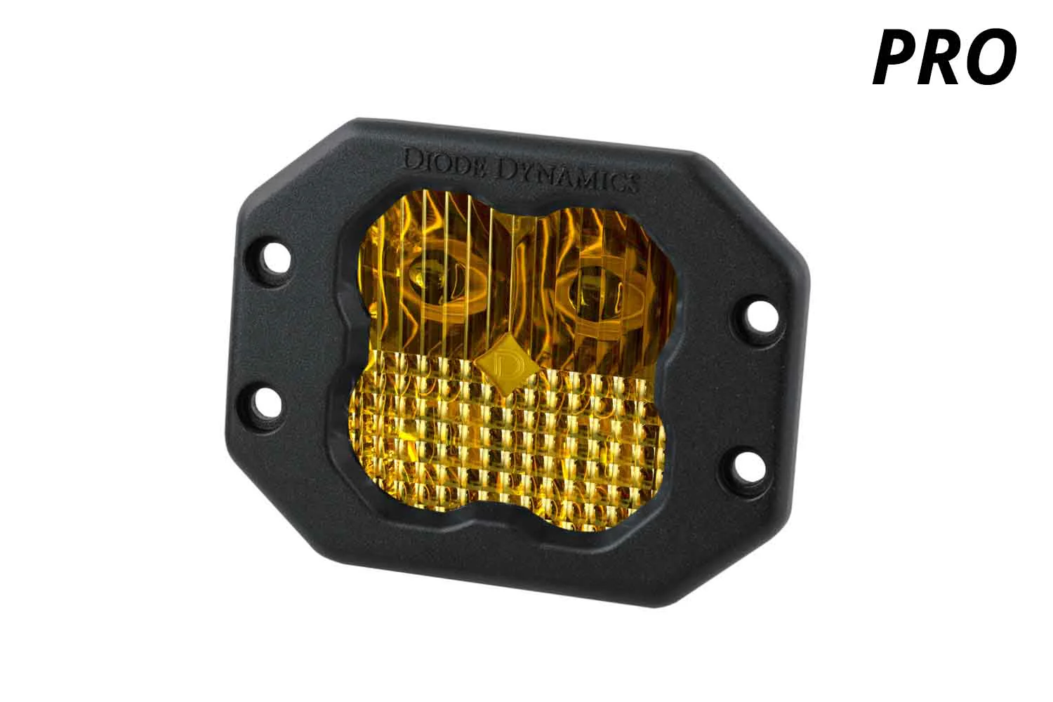 SS3 SAE Yellow Pro Flush Mount LED Pods - Image 10