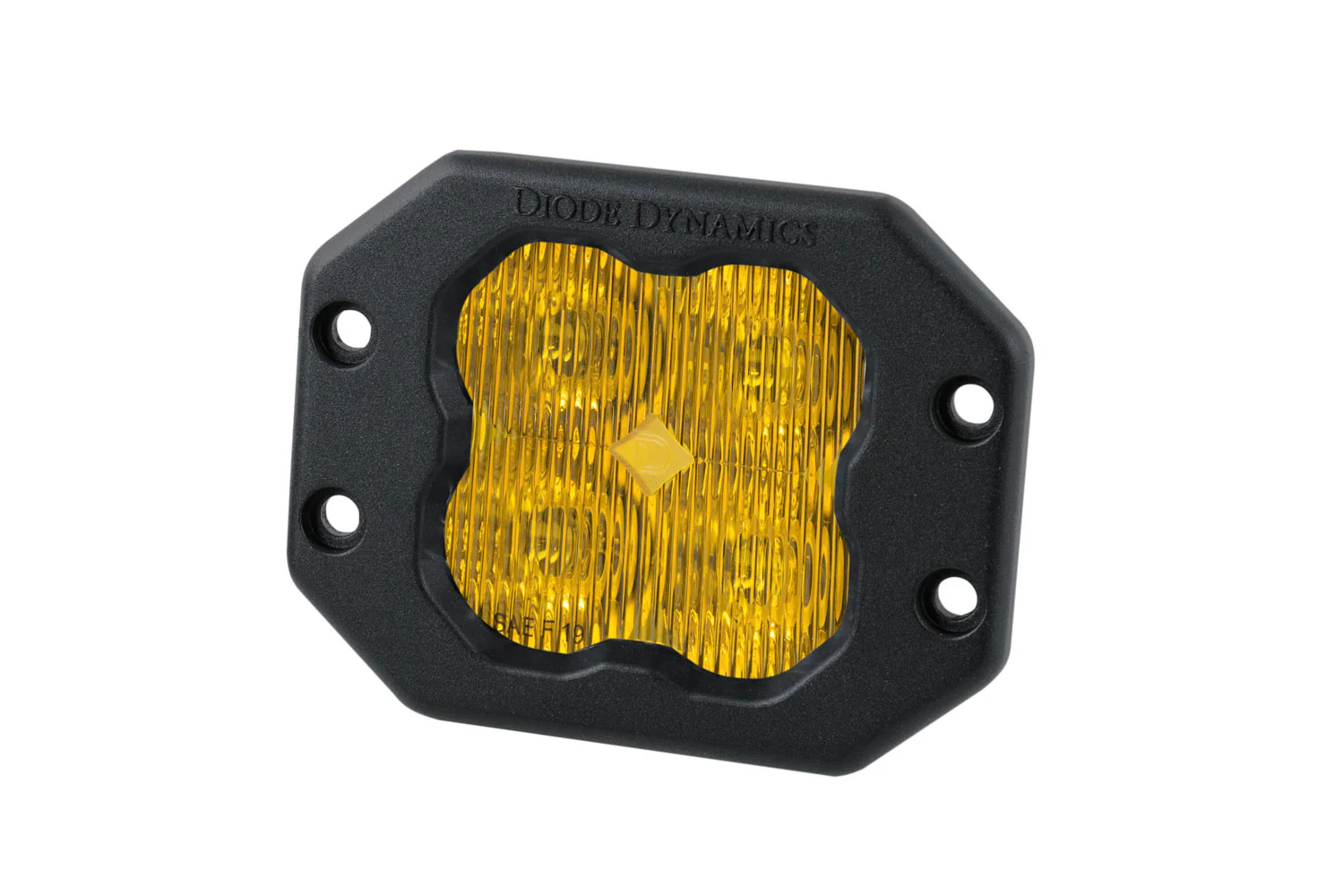 SS3 SAE Yellow Pro Flush Mount LED Pods - Image 2