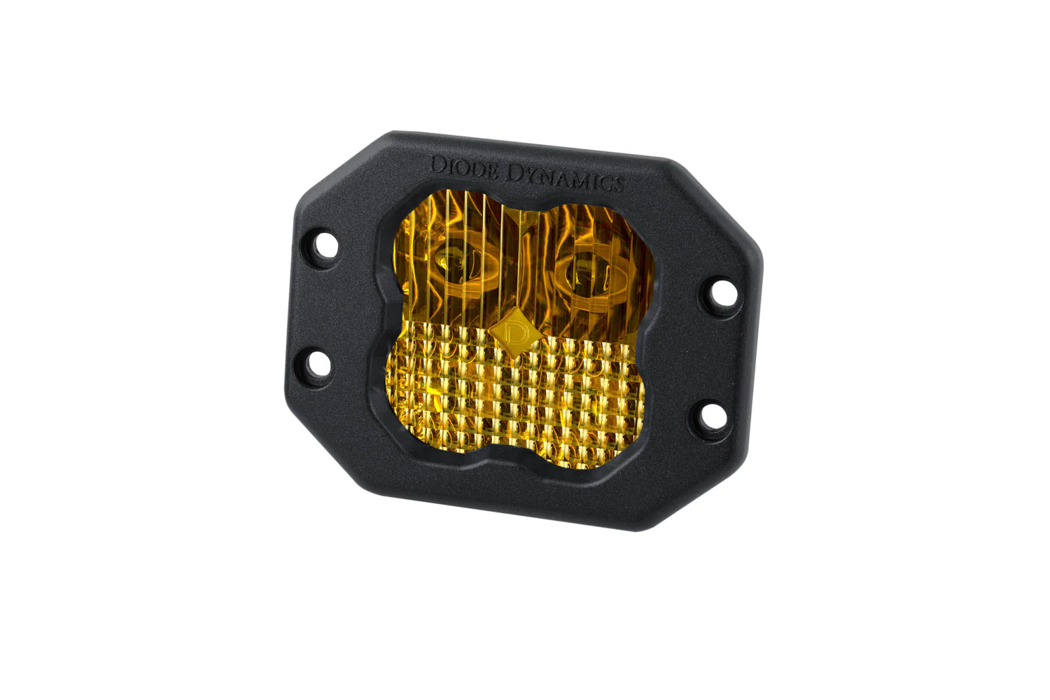 SS3 SAE Yellow Pro Flush Mount LED Pods - Image 8