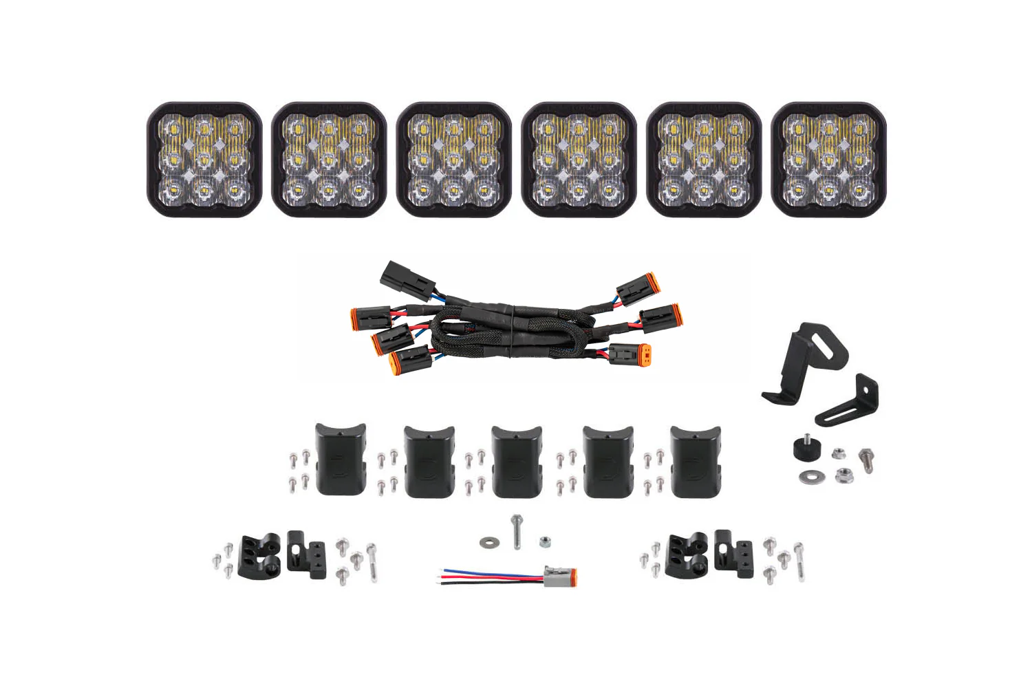 SS5-CrossLink-6-Pod-37.5-inch-LED-Light-Bar (one) - Image 3