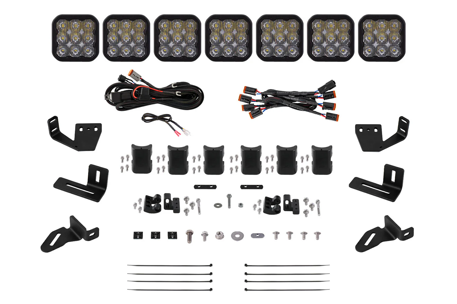 SS5 CrossLink Lightbar Kit for Prinsu/Sherpa Roof Racks - Image 11