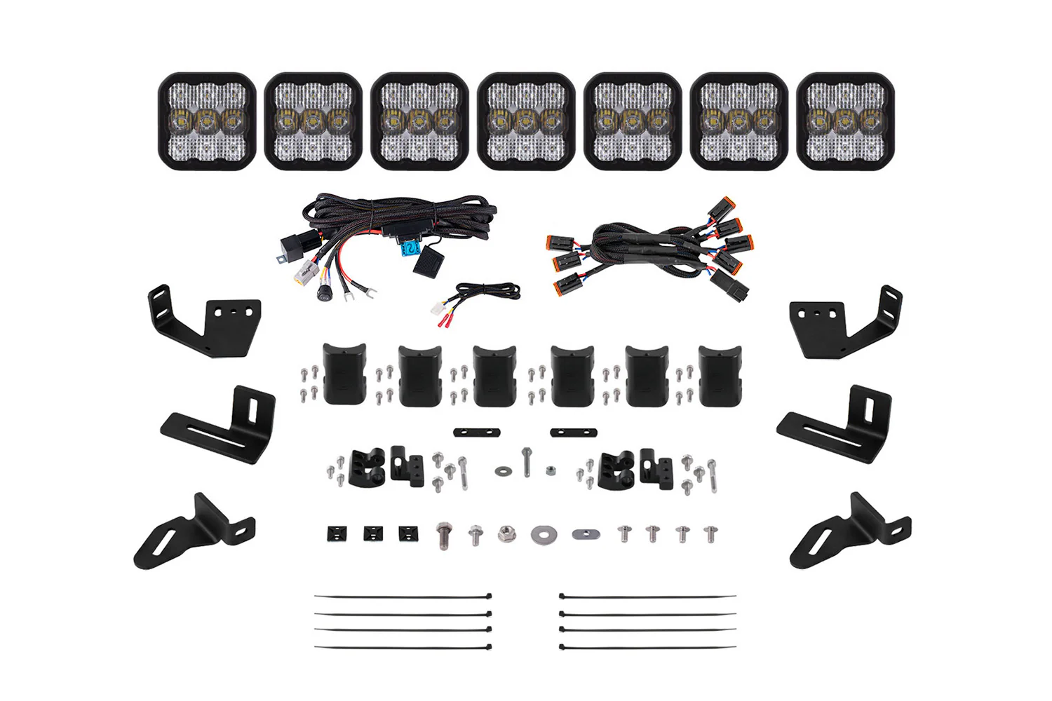 SS5 CrossLink Lightbar Kit for Prinsu/Sherpa Roof Racks - Image 13