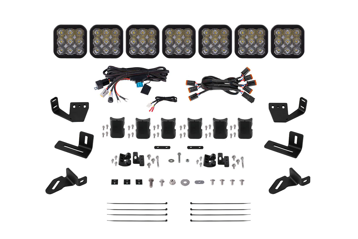 SS5 CrossLink Lightbar Kit for Prinsu/Sherpa Roof Racks - Image 15