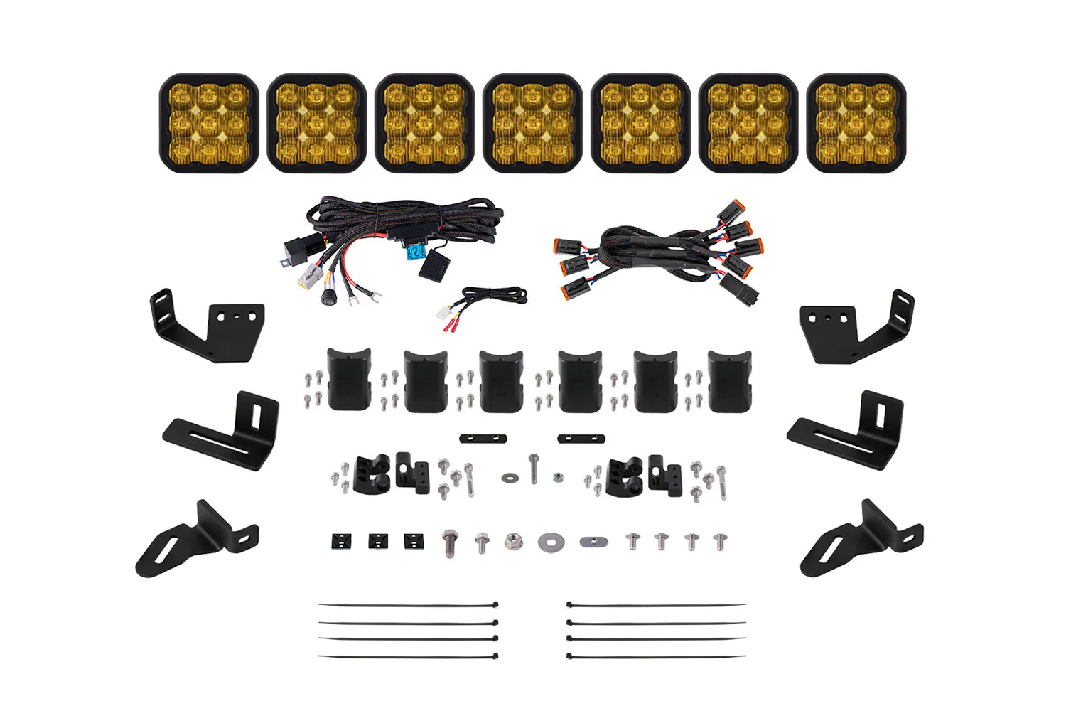 SS5 CrossLink Lightbar Kit for Prinsu/Sherpa Roof Racks - Image 16