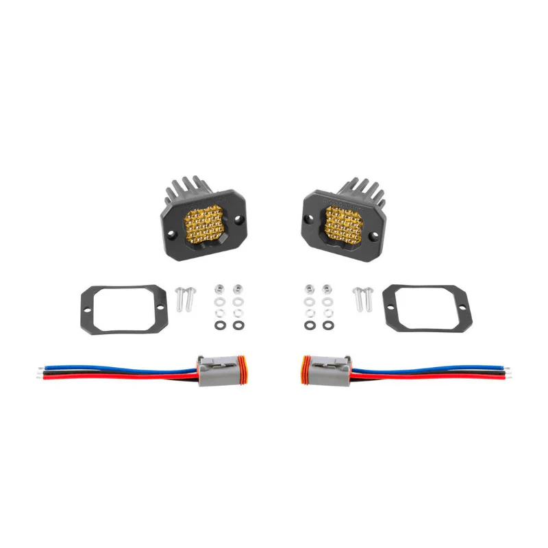 Stage Series C1 Yellow LED Pod | Flush Mount - Image 4