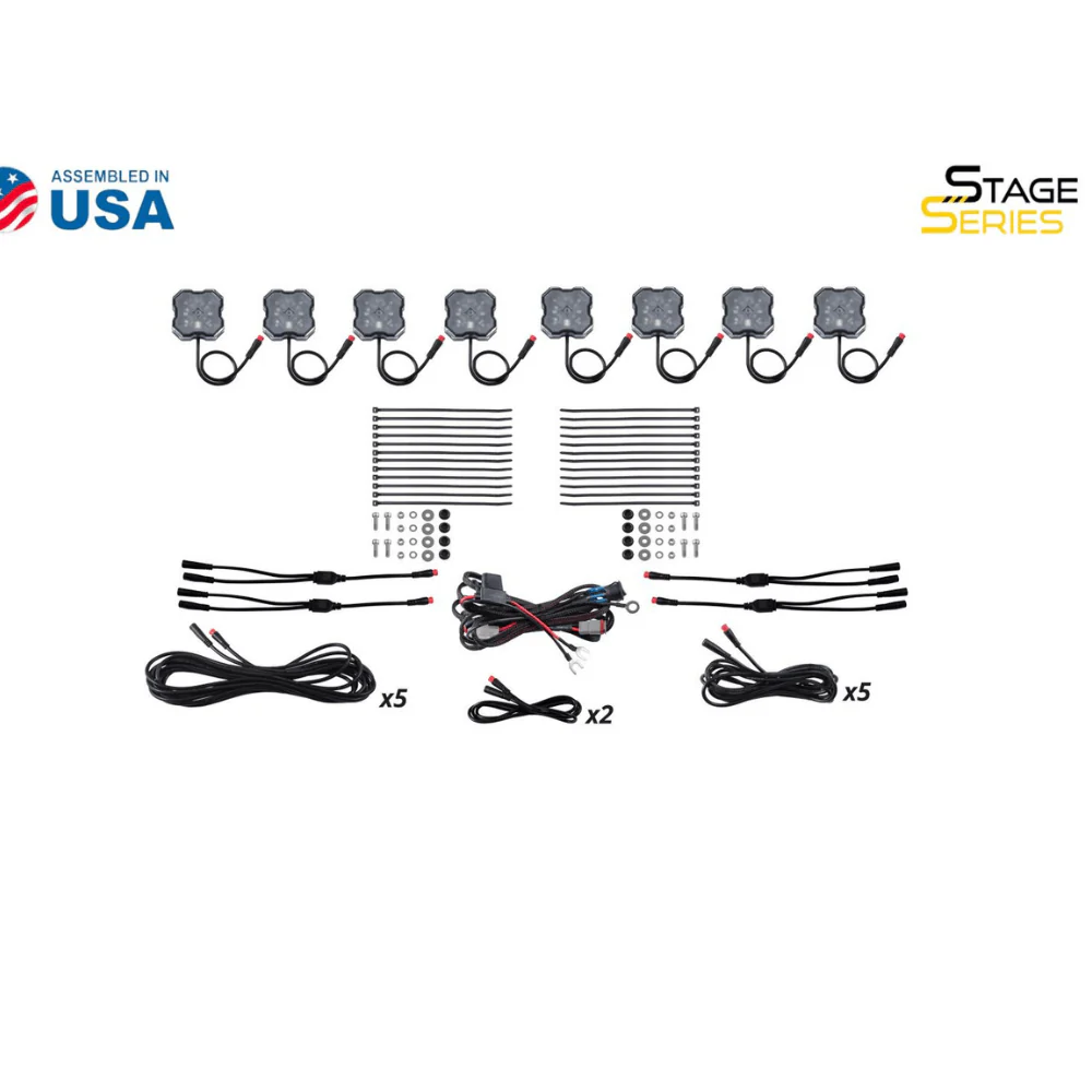 Stage Series LED Rock Light Kit Fits 2024+ Toyota Tacoma - Image 6