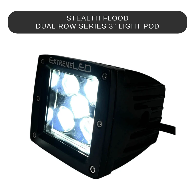 Stealth Dual Row Series 3" Light Pod - Image 4