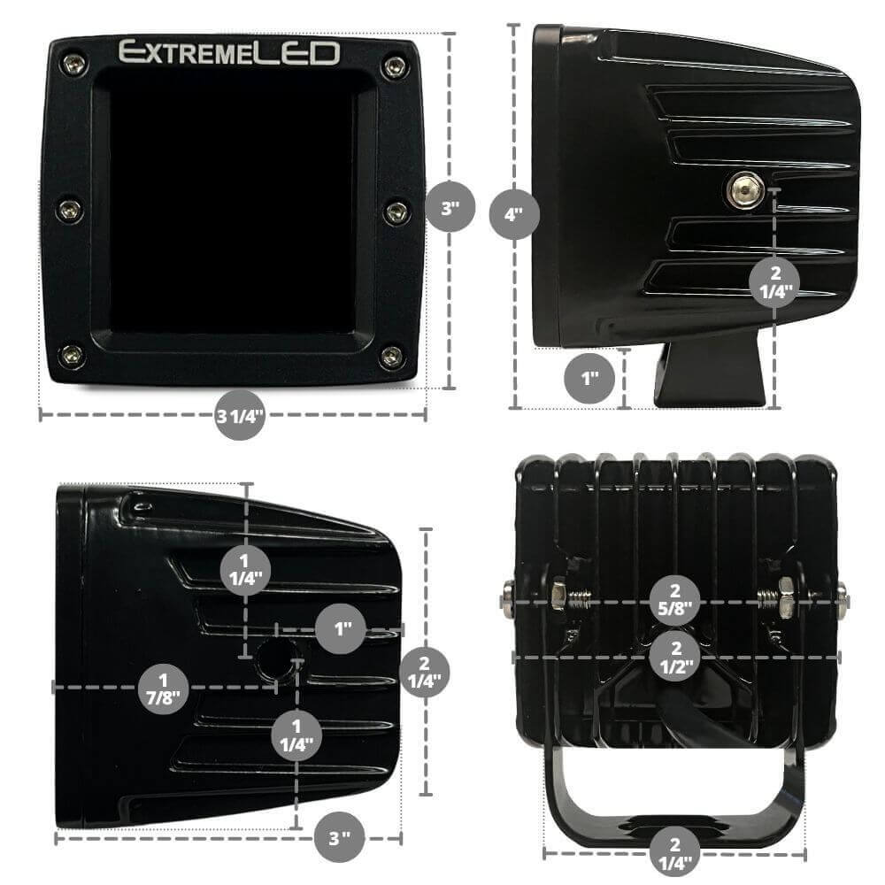 Stealth Dual Row Series 3" Light Pod - Image 5