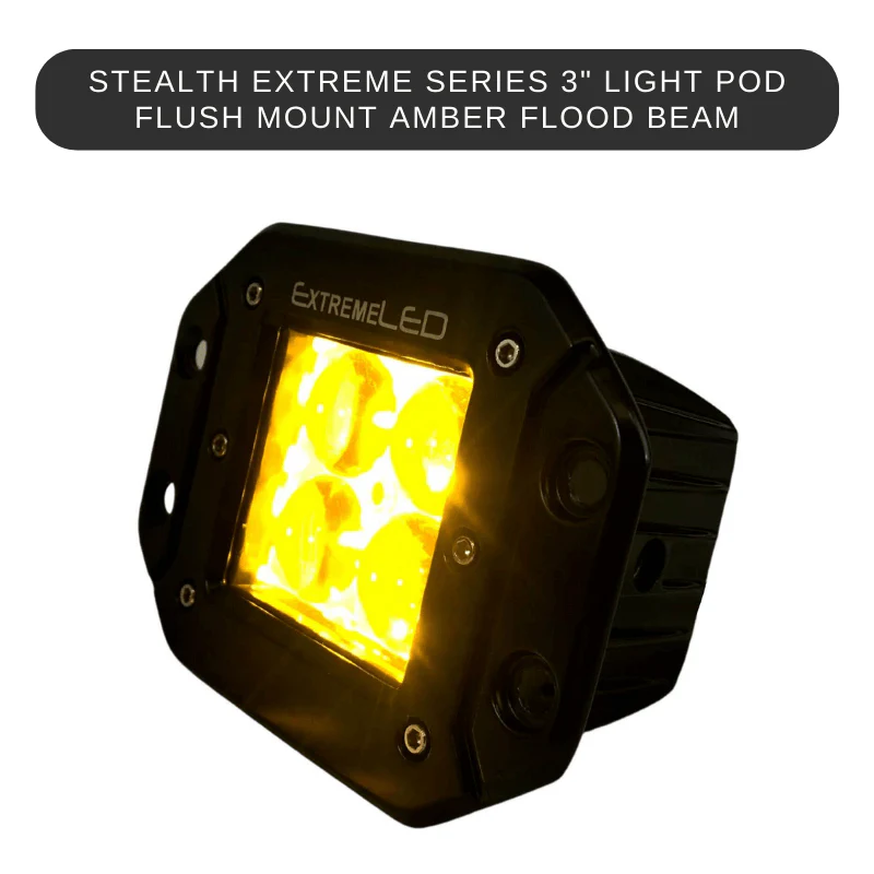 Stealth Flush Mount Extreme Series 3" Light Pod - Image 10
