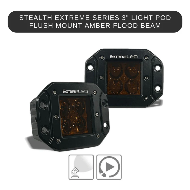 Stealth Flush Mount Extreme Series 3" Light Pod - Image 12