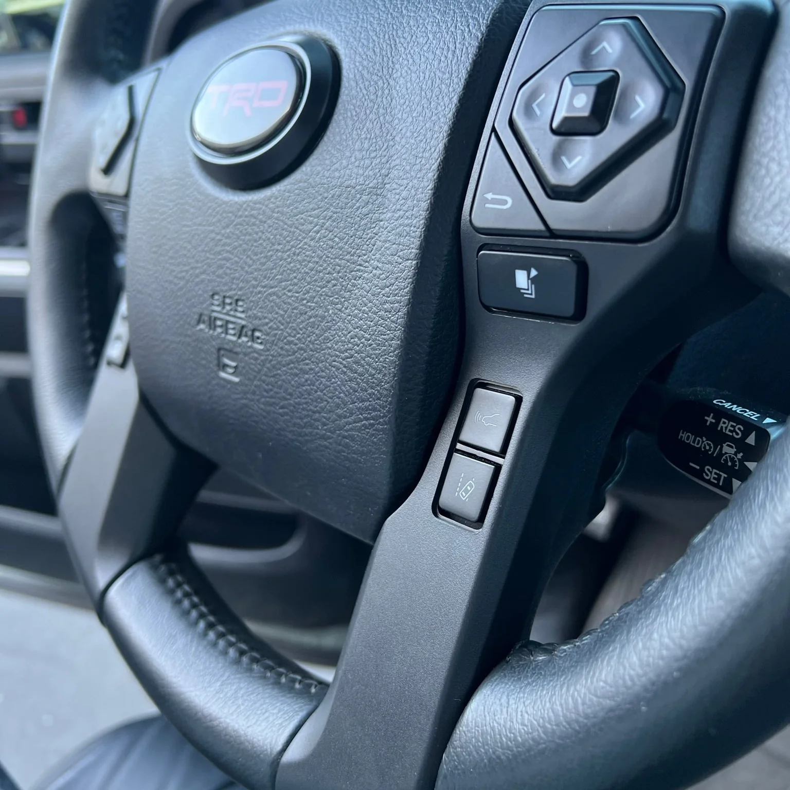 Steering Wheel Blackout Surround Fits 2012-2023 Toyota Tacoma - Image 6