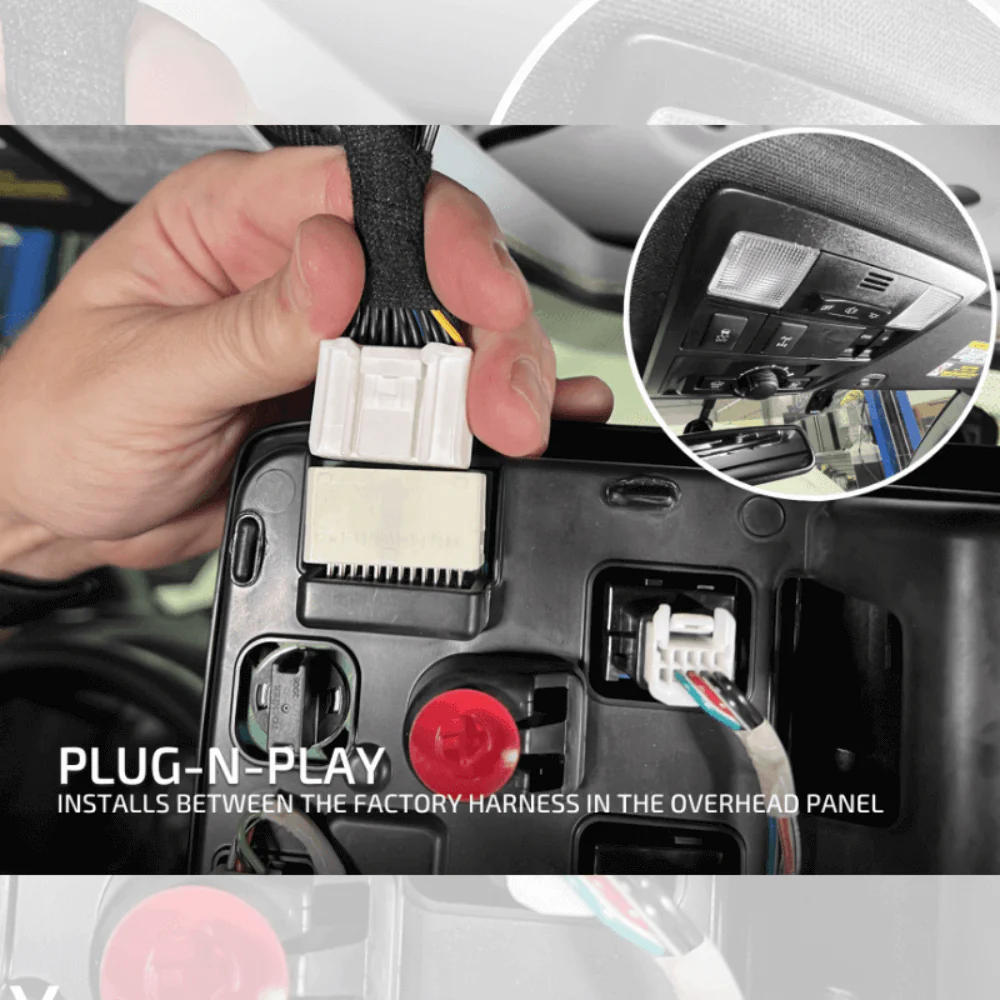 Switched Dual Output Footwell Kit Fits 2016-2023 Toyota Tacoma - Image 7