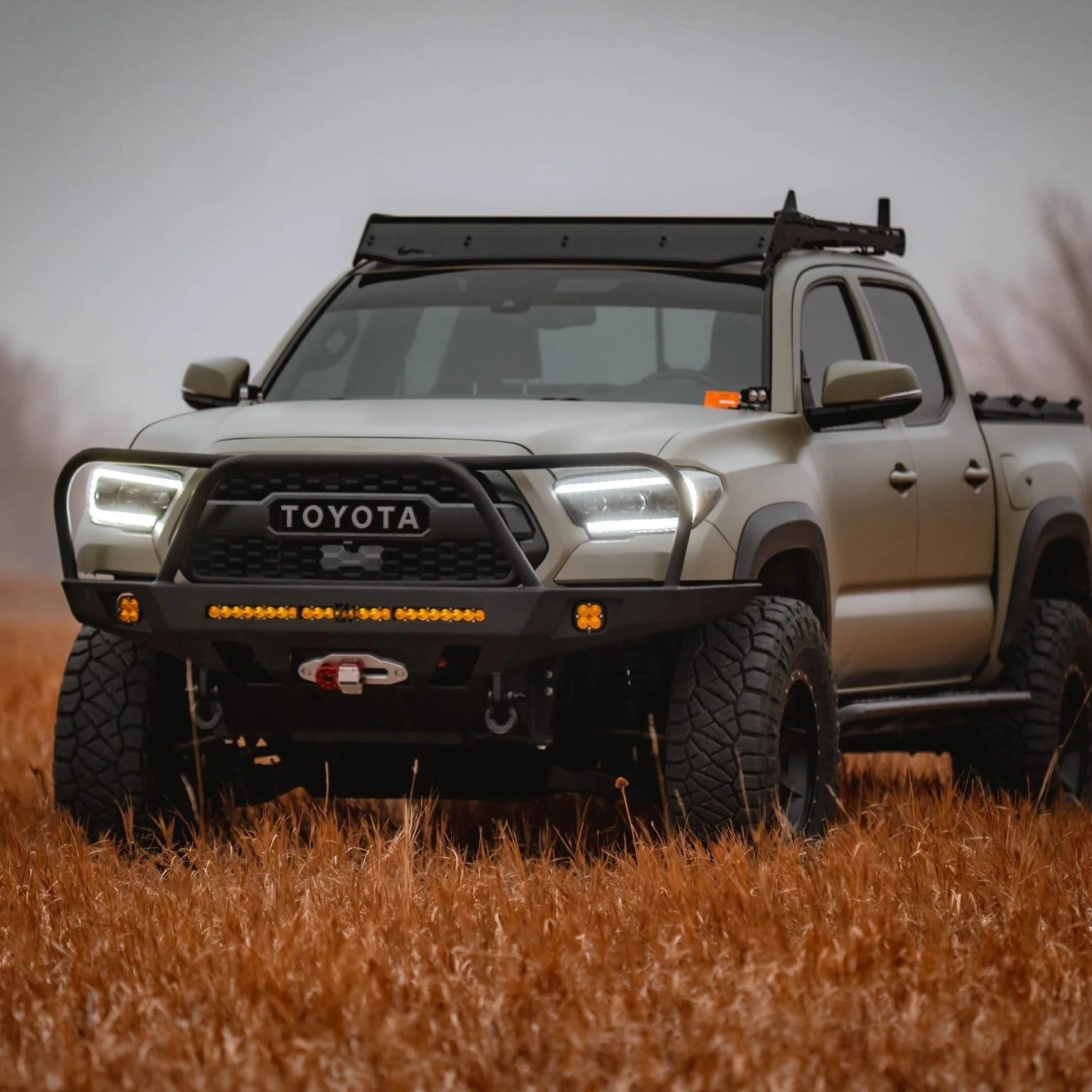 Overland Front Bumper Fits 2016-2023 Toyota Tacoma