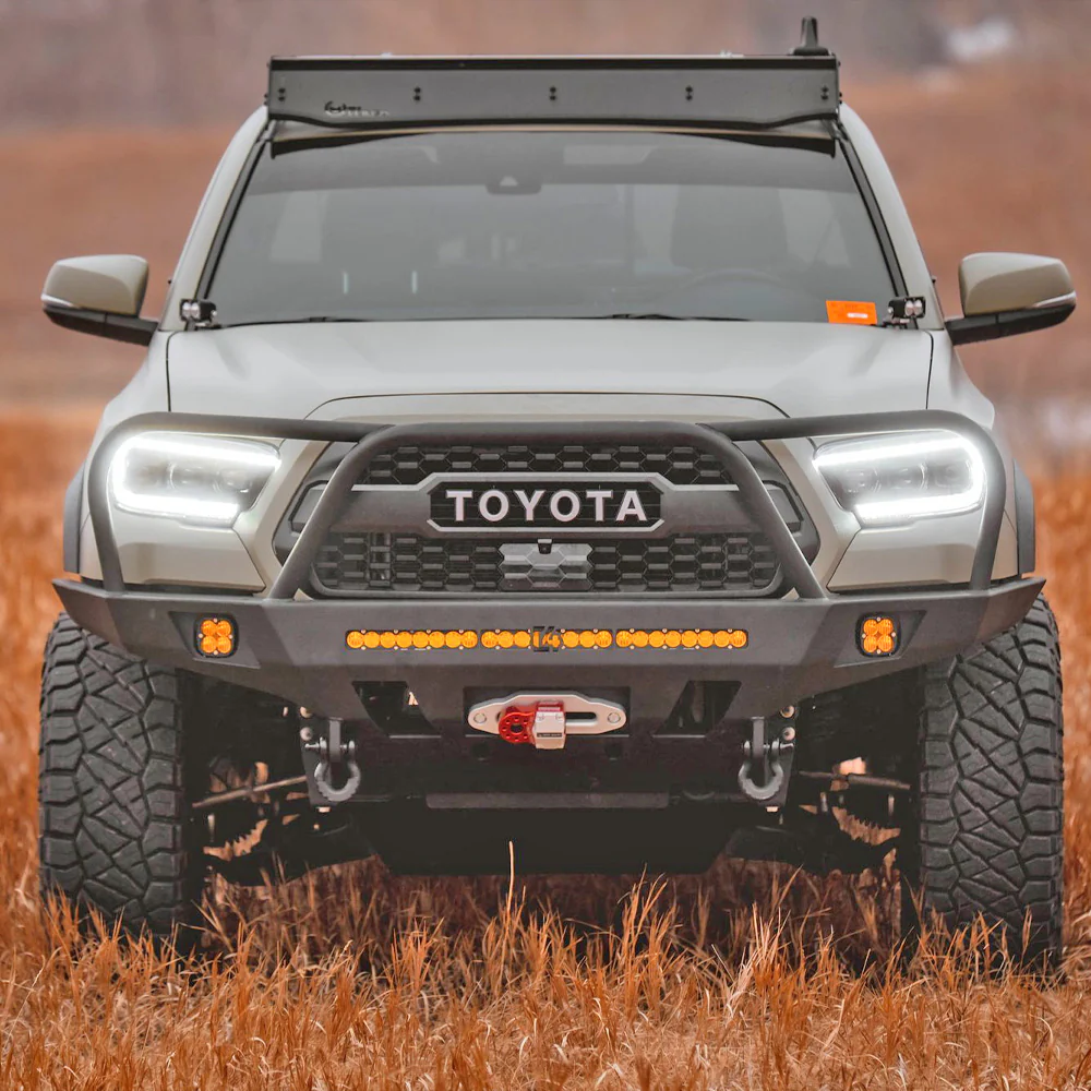 Overland Front Bumper Fits 2016-2023 Toyota Tacoma - Image 2
