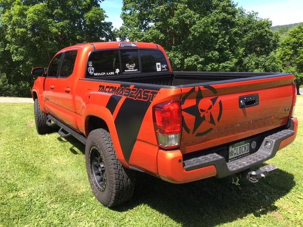 TACOMABEAST Bed Decal (Comes in Pairs) - Image 4