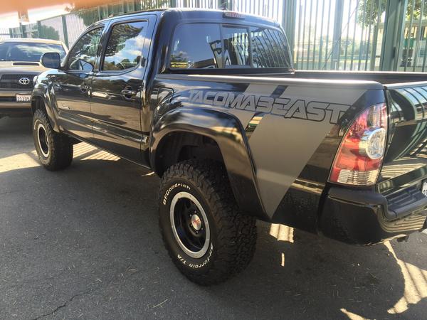 TACOMABEAST Bed Decal (Comes in Pairs) - Image 5