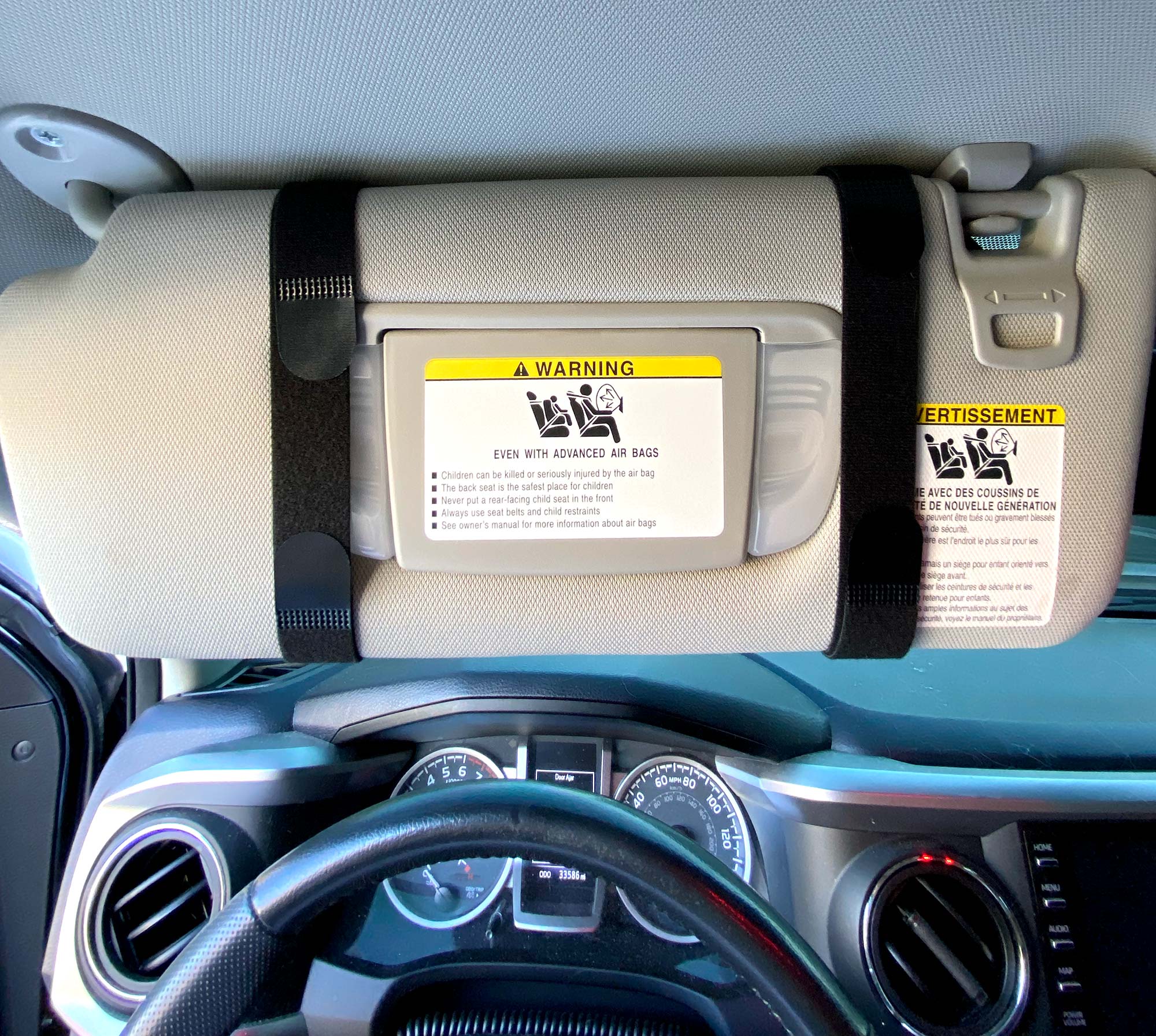 TACTICAL MOLLE PANEL FOR SUN VISOR - Image 5