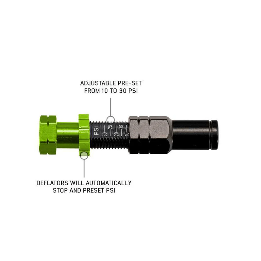 4 Piece Adjustable Tire Deflator Kit & Storage Bag | PSI 10-30 Lbs. - Image 4