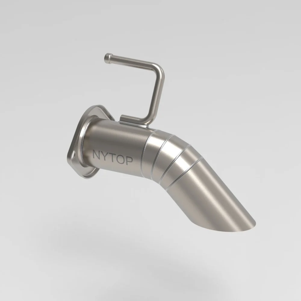 Titanium Axle Dump Exhaust Tip Fits 2024+ Toyota Tacoma