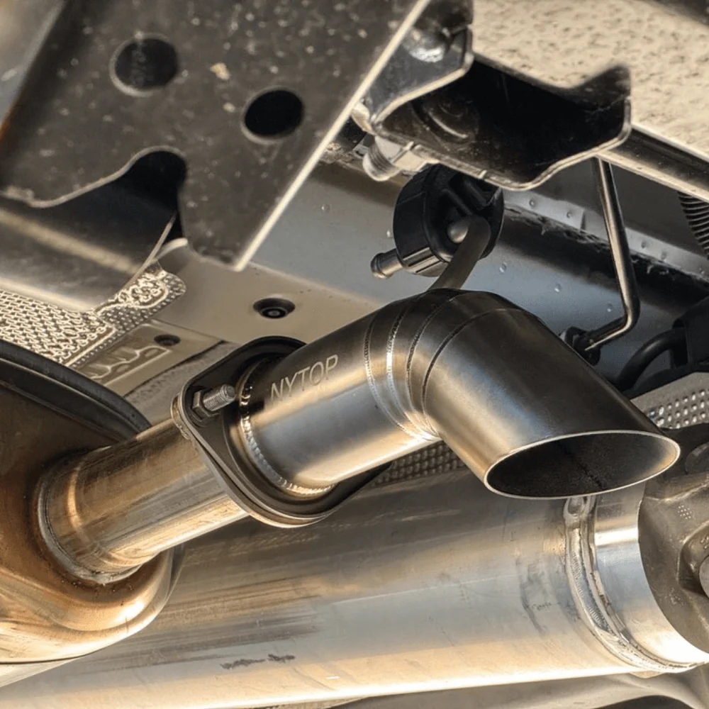 Titanium Axle Dump Exhaust Tip Fits 2024+ Toyota Tacoma - Image 2