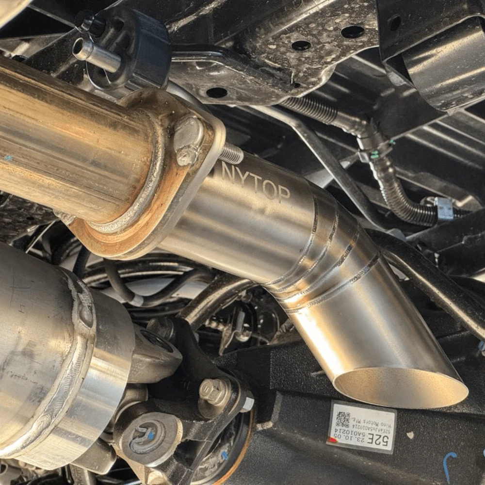 Titanium Axle Dump Exhaust Tip Fits 2024+ Toyota Tacoma - Image 3