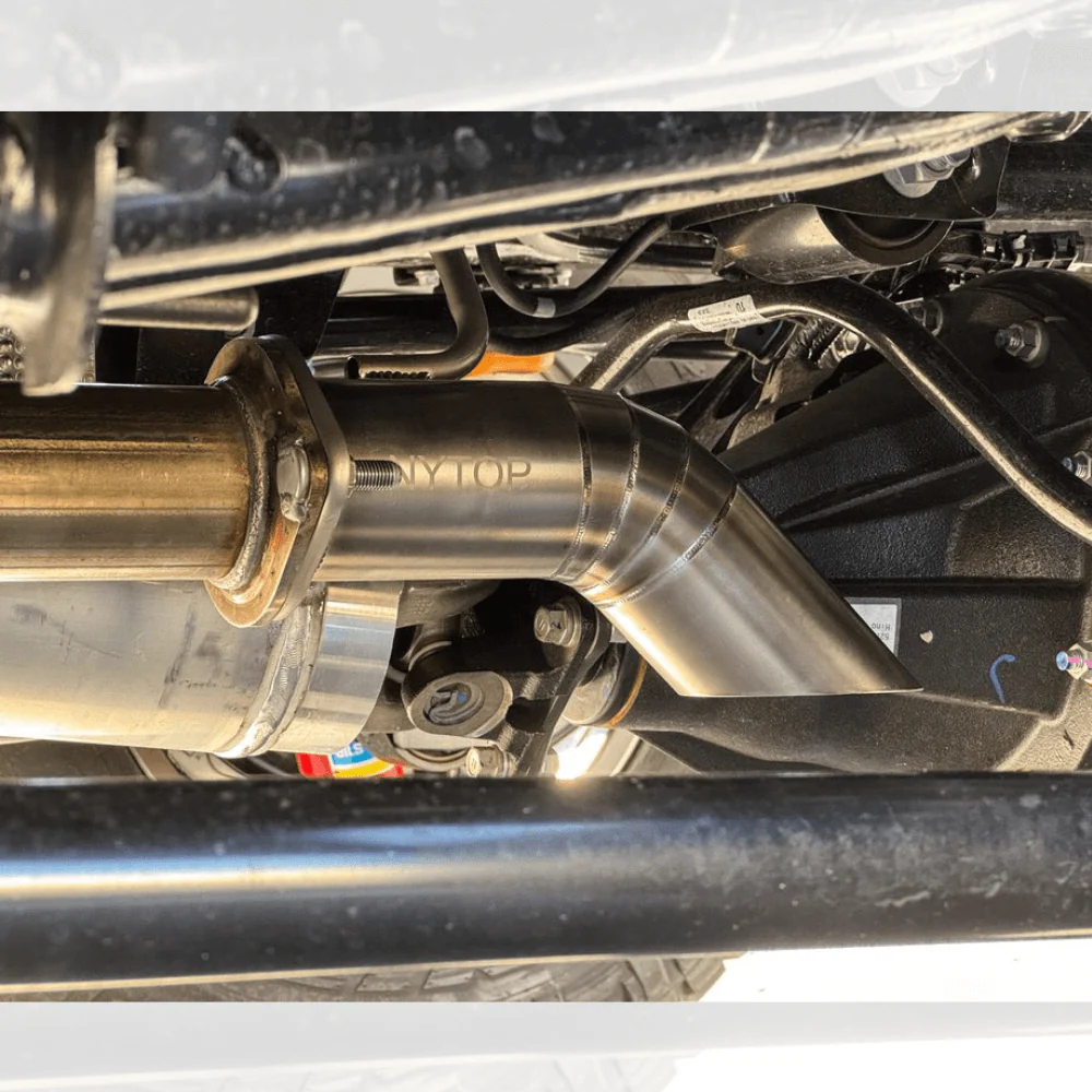 Titanium Axle Dump Exhaust Tip Fits 2024+ Toyota Tacoma - Image 4